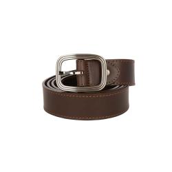 Ceinture marron avec surpiqure