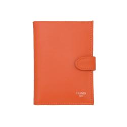 Petit portefeuille orange avec patte -03682