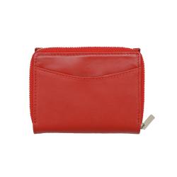 Portefeuille femme cuir rouge - Frandi
