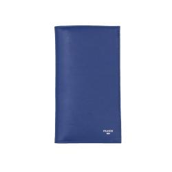 Portefeuille chéquie bleu lapiz