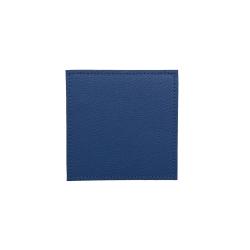 Sous verres en cuir bleu - Frandi