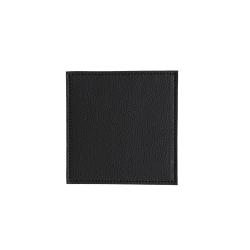 Set de 6 sous verres carré-Noir