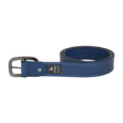 Ceinture bleu jean en cuir - Frandi ceinture femme