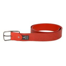 Ceinture large en cuir rouge - Frandi