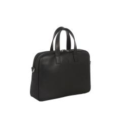 Sac business noir en cuir - ref 5996