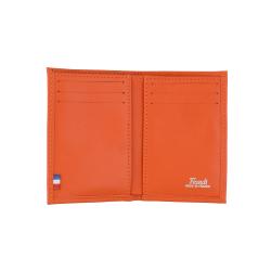 Porte carte orange RFID - Porte carte personnalisable