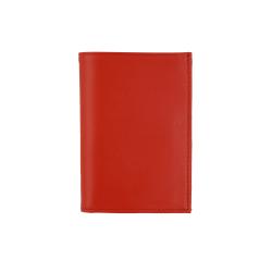 Portefeuille rouge de la marque Frandi personnalisable