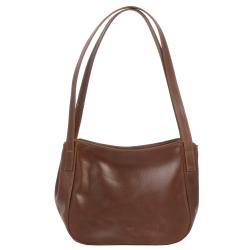 Sac épaule cuir cognac