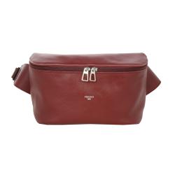 Sac banane femme bordeaux