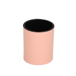 Pot crayon cuir-Rose