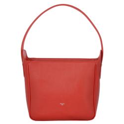 Sac cuir - sac épaule rouge en cuir Frandi