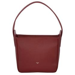 Sac porté épaule bordeaux