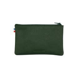 Mini pochette cuir-Vert