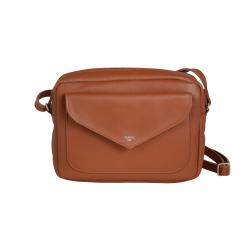 Petit sac camel en cuir - Frandi