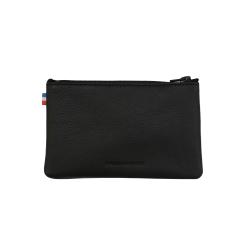 Mini pochette cuir-Noir