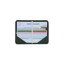 Porte carte score golf