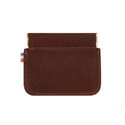 Porte-monnaie Cuvette en cuir pour Homme-femme personnalisable