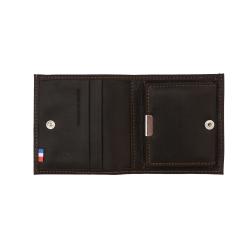 Porte monnaie cuir marron 5367 - Frandi