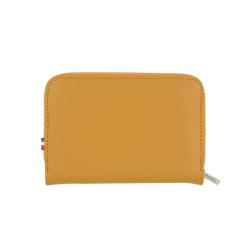 Mini compagnon cuir jaune Frandi