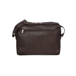 Sac reporter en cuir grainé pour home - 35964 Frandi