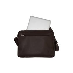 Sac reporter en cuir grainé pour home - 35964 Frandi