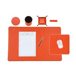 Set de bureau 60/40 cm-Orange