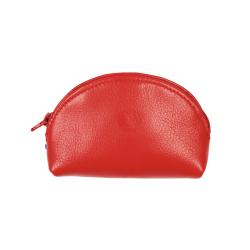 Porte monnaie femme cuir - rouge