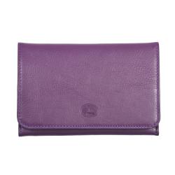 Porte papier violet - de face ouvert