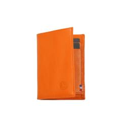 Portefeuille femme orange - Frandi