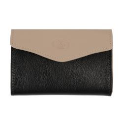 Porte monnaie beige et noir - Frandi