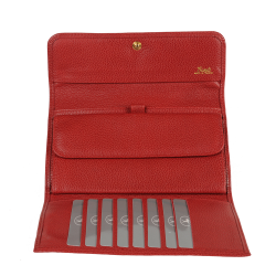 Compagnon cuir rouge - de face