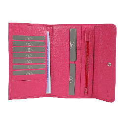 Compagnon cuir rose
