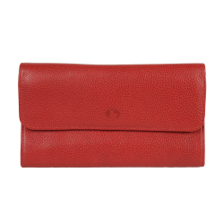 Compagnon cuir rouge - de face