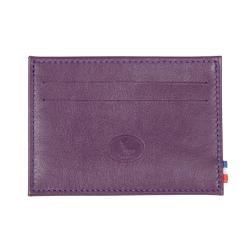 Porte carte violet- face