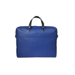 Cartable cuir homme bleu - Frandi