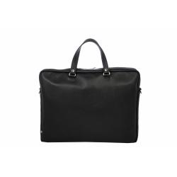 Cartable cuir noir