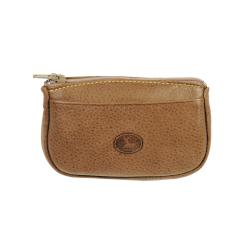 Porte monnaie homme taupe - de face