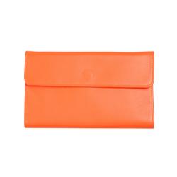 Compagnon orange en cuir - Frandi