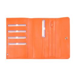 Compagnon orange en cuir - Frandi