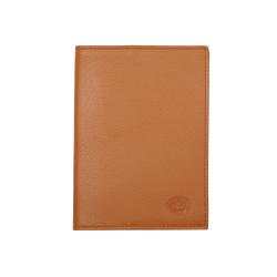 Porte- cartes en cuir camel - Frandi