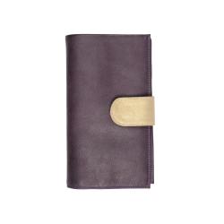 Compagnon cuir violet- Frandi