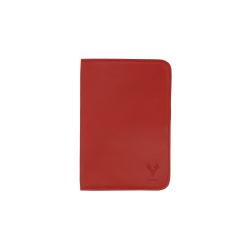 Porte carte golf en cuir rouge - Frandi