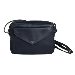 Mini sac cuir bleu marine - Frandi