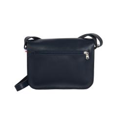 Petit sac bandoulière en cuir marine - Frandi 03187