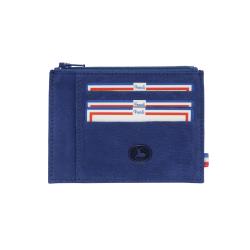 Porte carte bleu en cuir - Frandi 96590