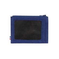 Porte carte bleu en cuir - Frandi 96590