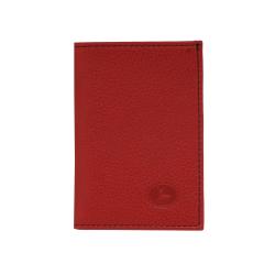 Porte carte homme rouge et noir - Frandi 35873