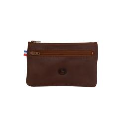 Porte monnaie cognac 5597