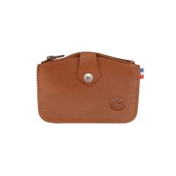 Porte monnaie en cuir gold -5205 Frandi