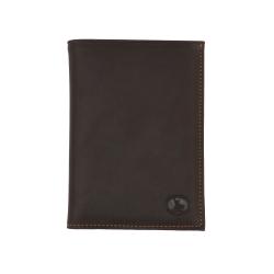 Portefeuille 4 volets en cuir marron -5925 Frandi